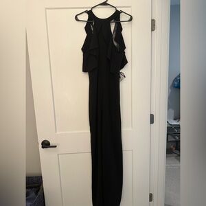 Elegant Black Evening Gown